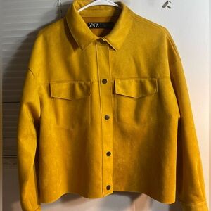 Zara mustard jacket Medium fits like an oversized small